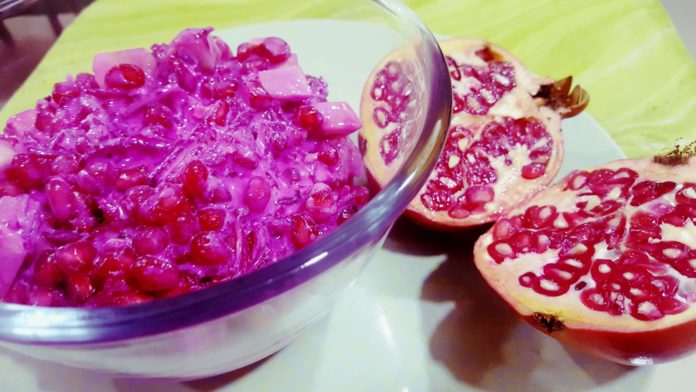 beetroot raita