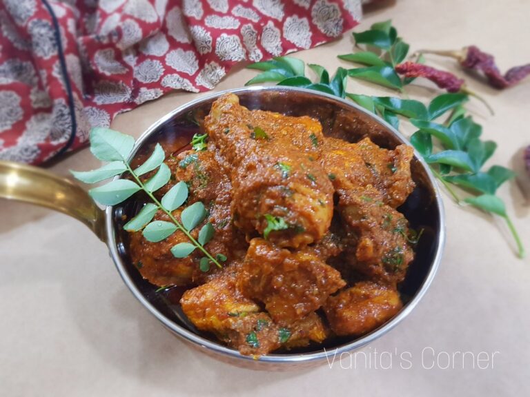 Chicken Ghee Roast | How to make Chicken Ghee Roast - Vanita's Corner