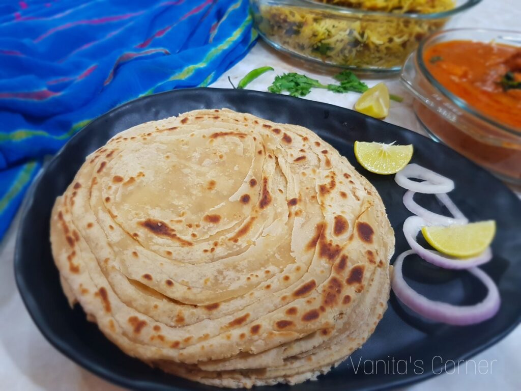 Lachha Paratha Wholewheat Lachha Parathas Vanitas Corner