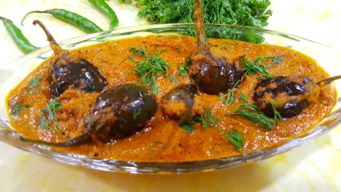 Hyderabadi Brinjal recipe