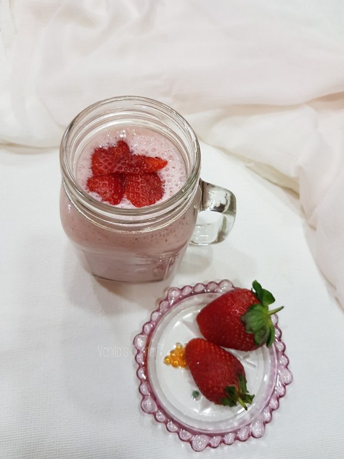 Strawberry smoothie