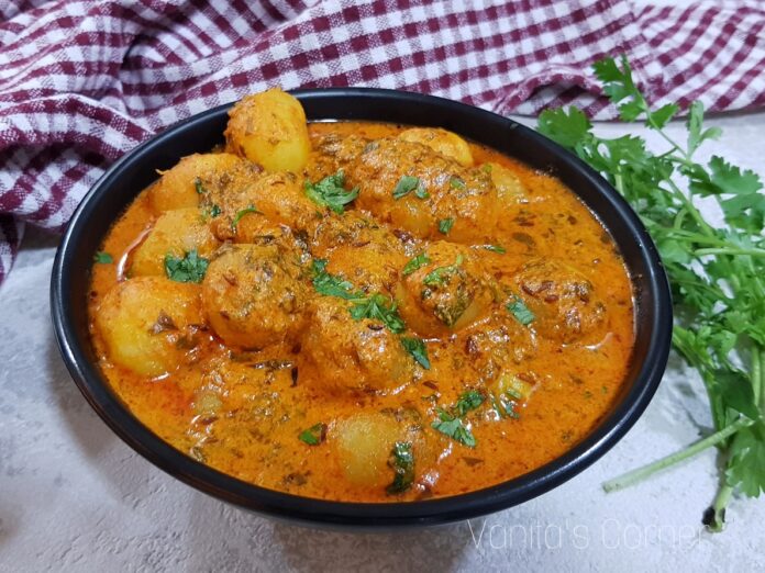 Dahiwale Aloo