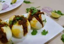 Stuffed Masala eggs
