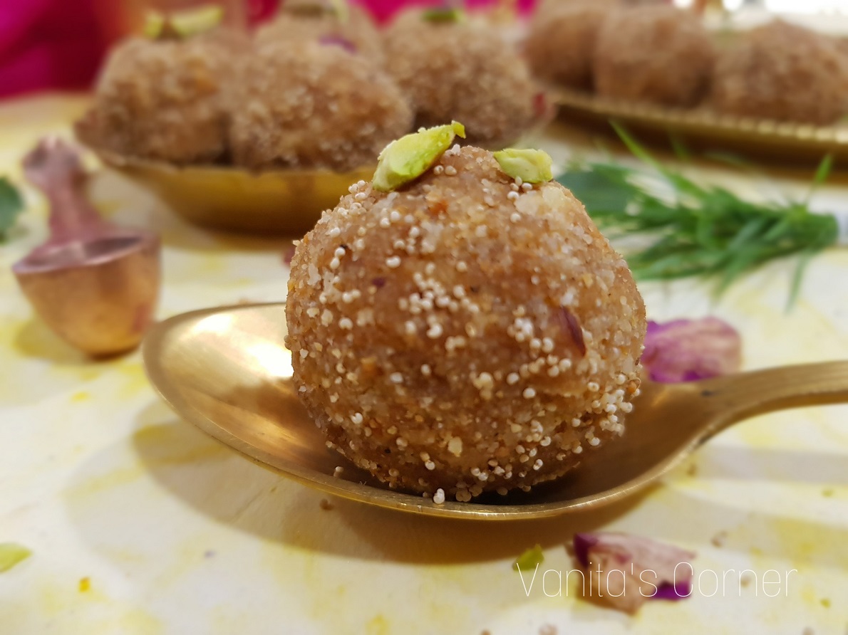 Churma Laddoo | How to make Churma Laddoos - Vanita's Corner