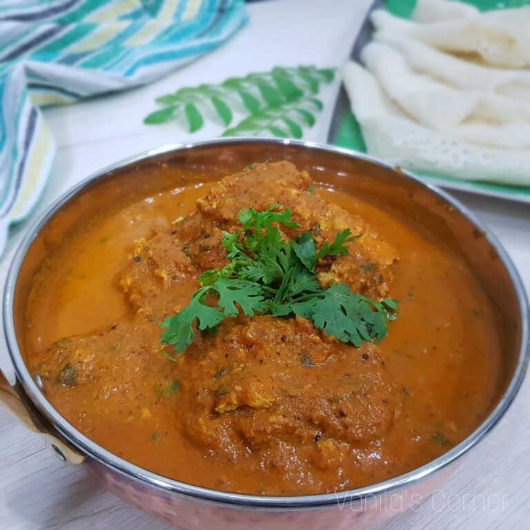 Mangalorean Egg Drop Curry | Coconut based Egg Curry - Vanita's Corner