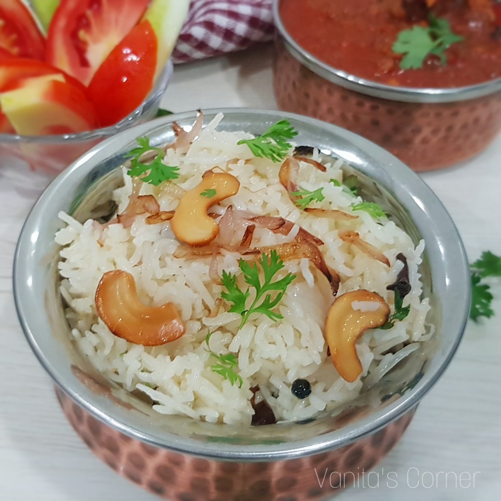 Ghee Rice Mangalorean Ghee Rice Vanita's Corner