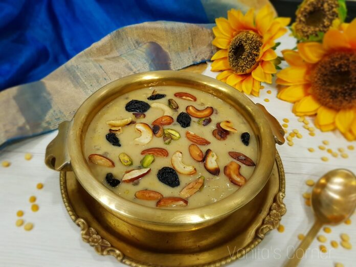 Chana Dal Payasam