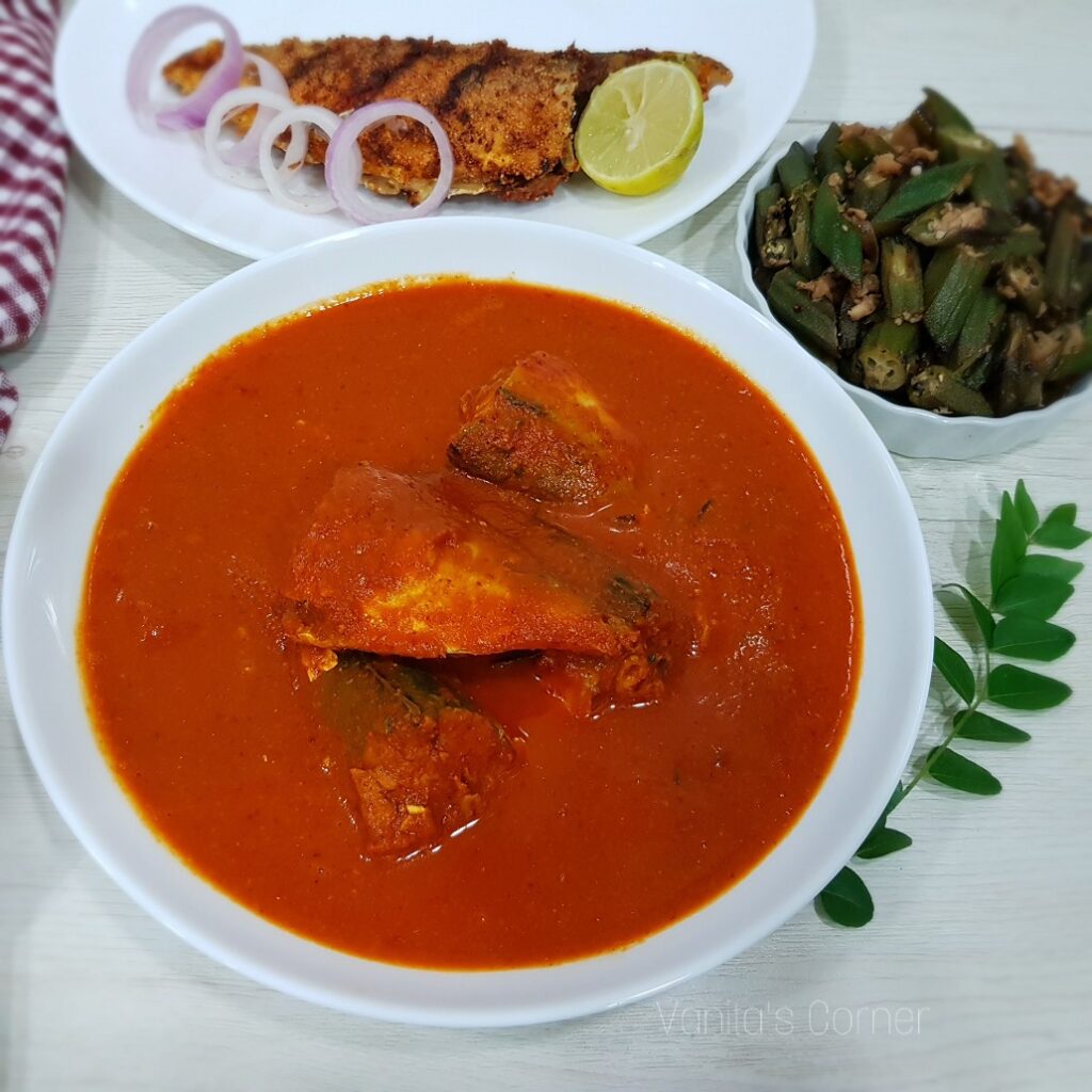 Fish Thali | Mangalorean Fish Thali - Vanita's Corner