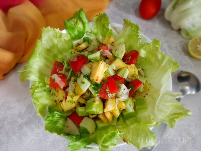Refreshing Pineapple salad