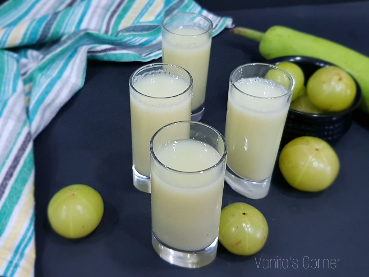 Lauki Amla Juice | Bottlegourd & Gooseberry Juice - Vanita's Corner