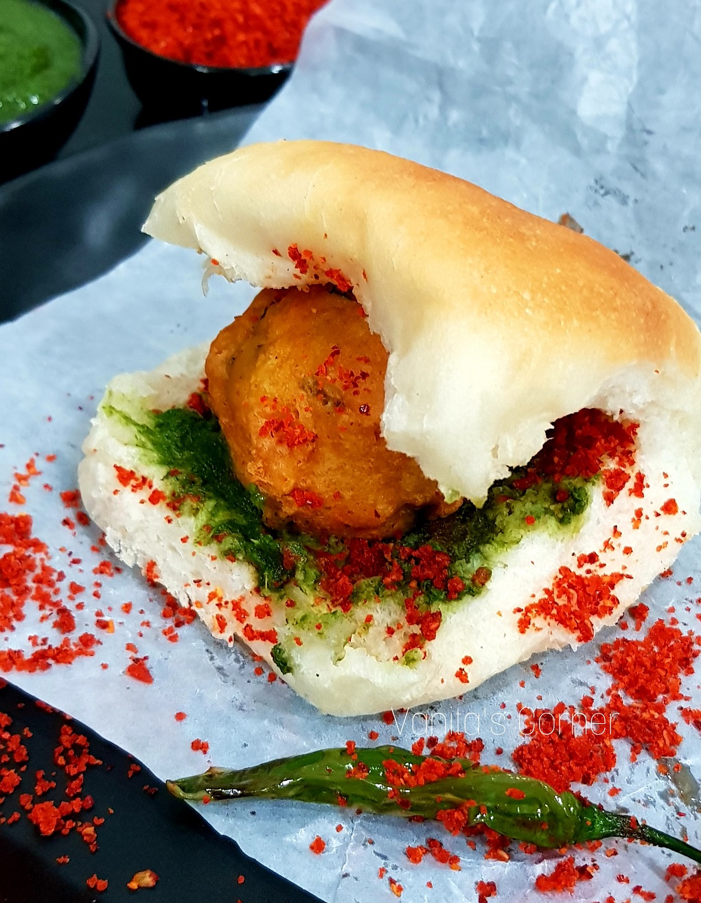 Vada Pav | Mumbai's popular street food Vada Pav - Vanita's Corner