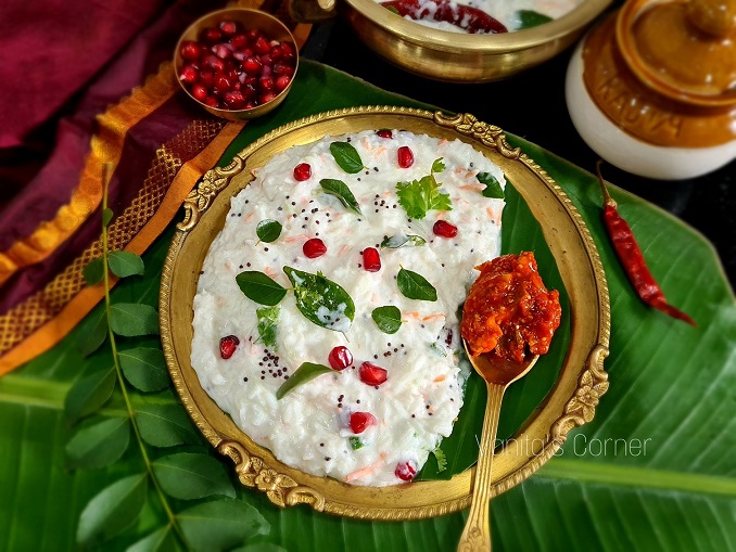 Curd Rice | South Indian Curd Rice - Vanita's Corner