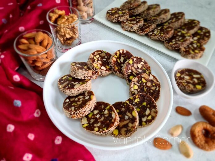 Dry fruits burfi