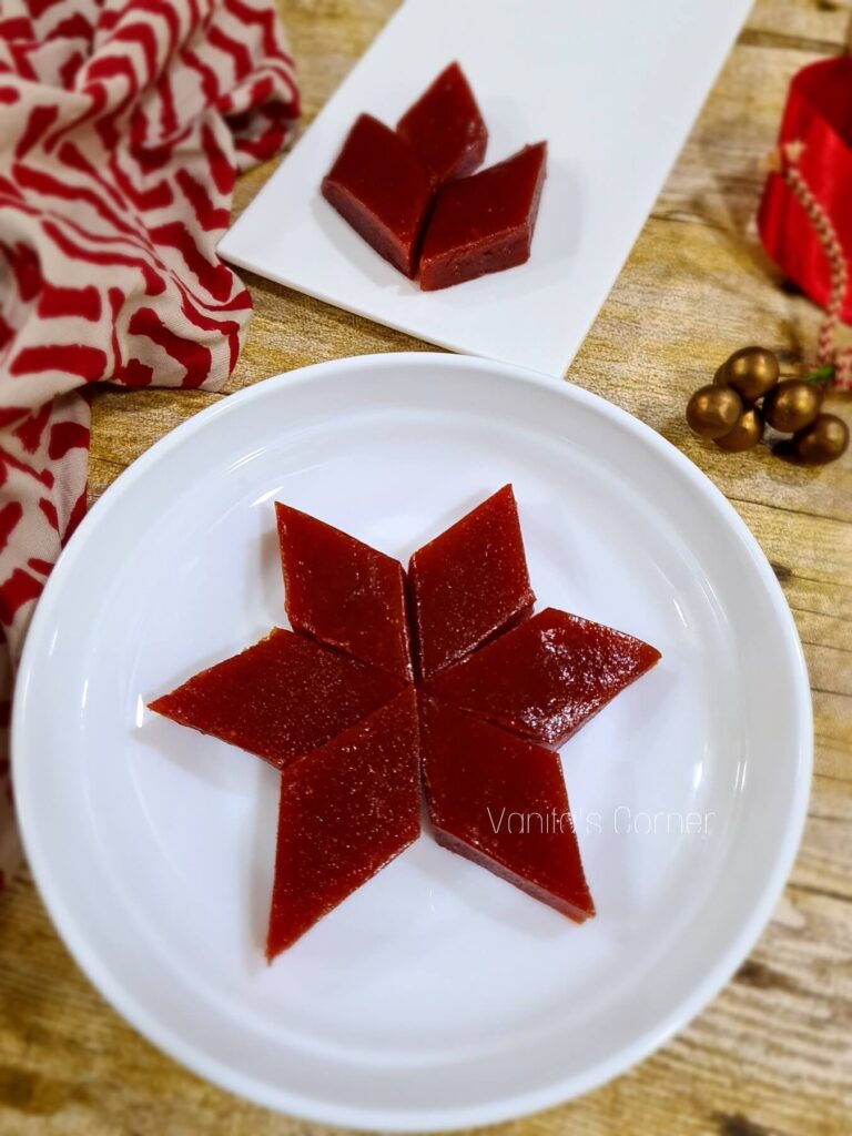 Guava cheese with jaggery
