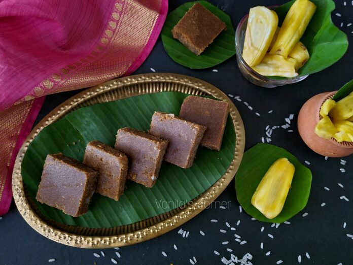 Steamed jackfruit cake