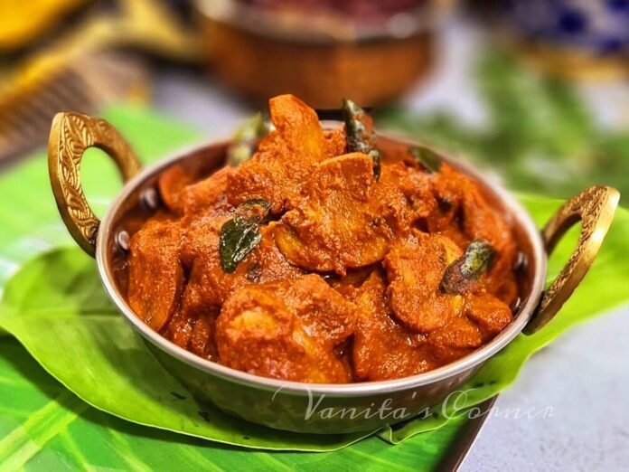 Mushroom ghee roast