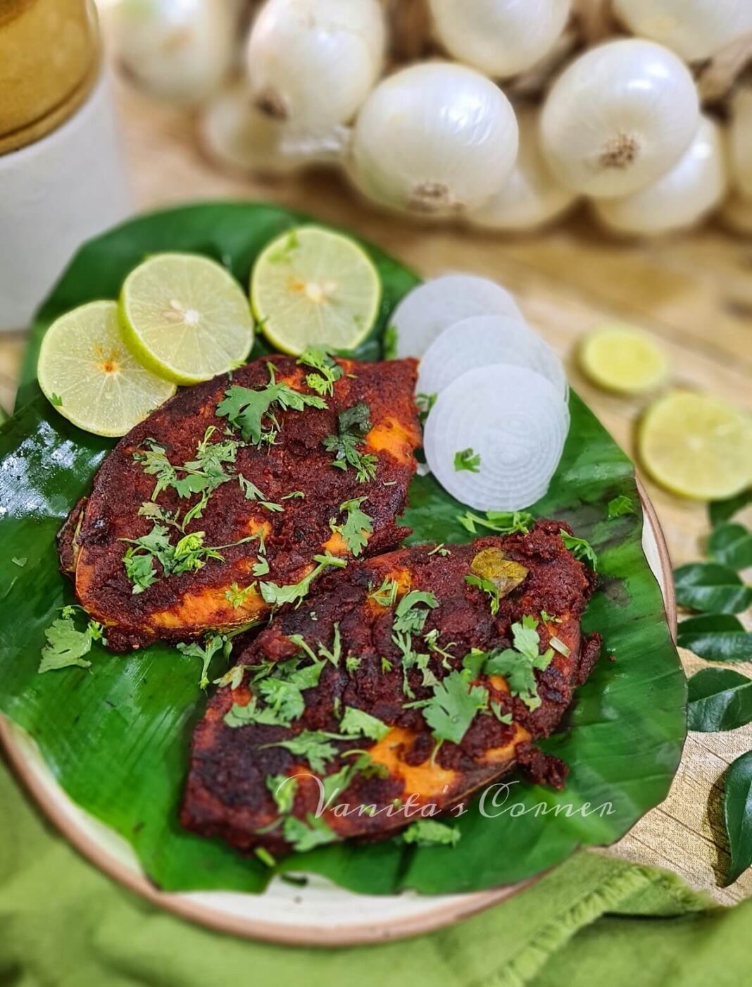 Surmai Tawa Masala | Mangalorean Anjal Tawa Fry - Vanita's Corner