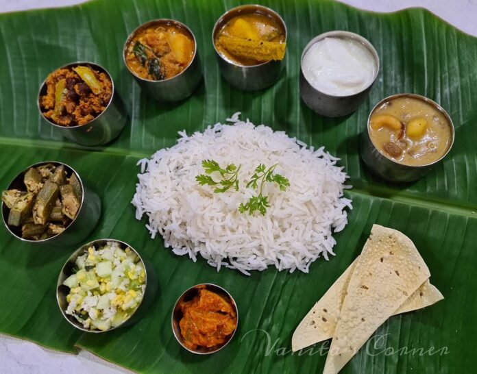 Mangalorean Janmashtami meal