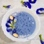 Butterfly Pea flower Sago Pudding