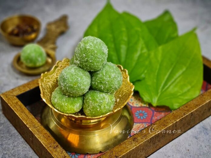 Paan Coconut Laddoo