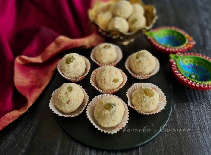 Rava Coconut Laddoo