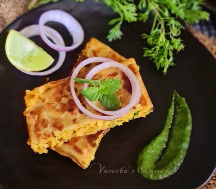 Whole-wheat Chicken Baida Roti