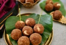 Boiled rice laddoos