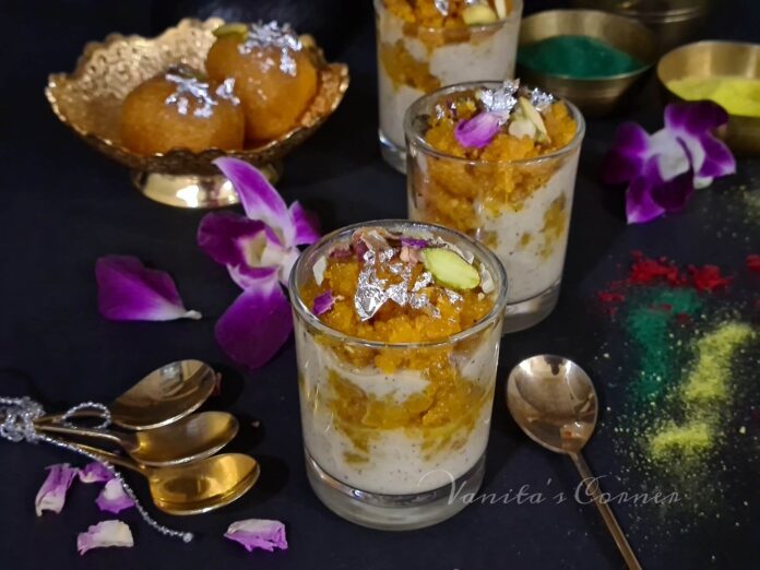 Motichoor Thandai Rabdi Trifle