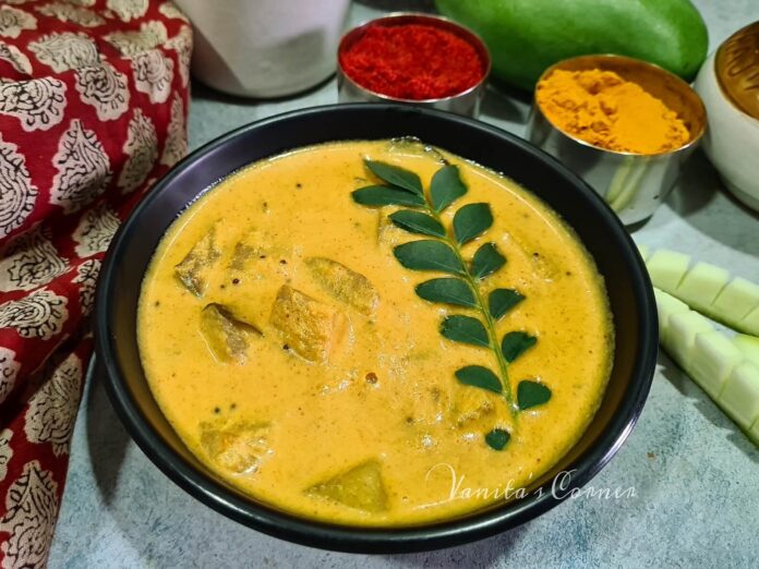 raw mango coconut milk curry