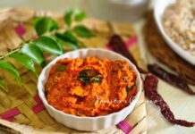 brined mango chutney