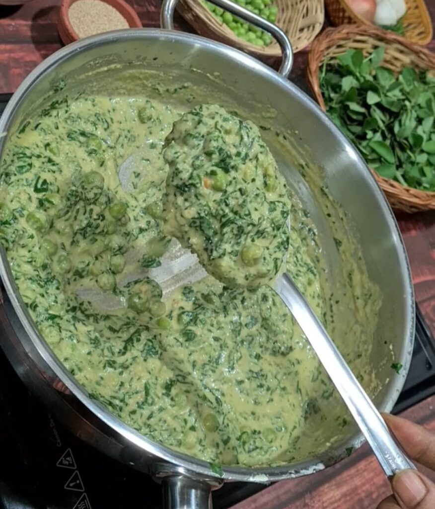 Methi Matar Malai How To Make Methi Matar Malai Vanitas Corner