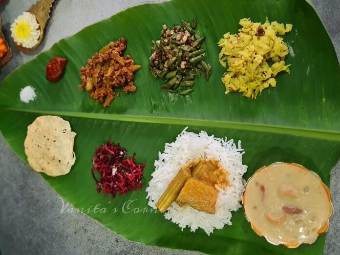 mangalorean ashtami meal