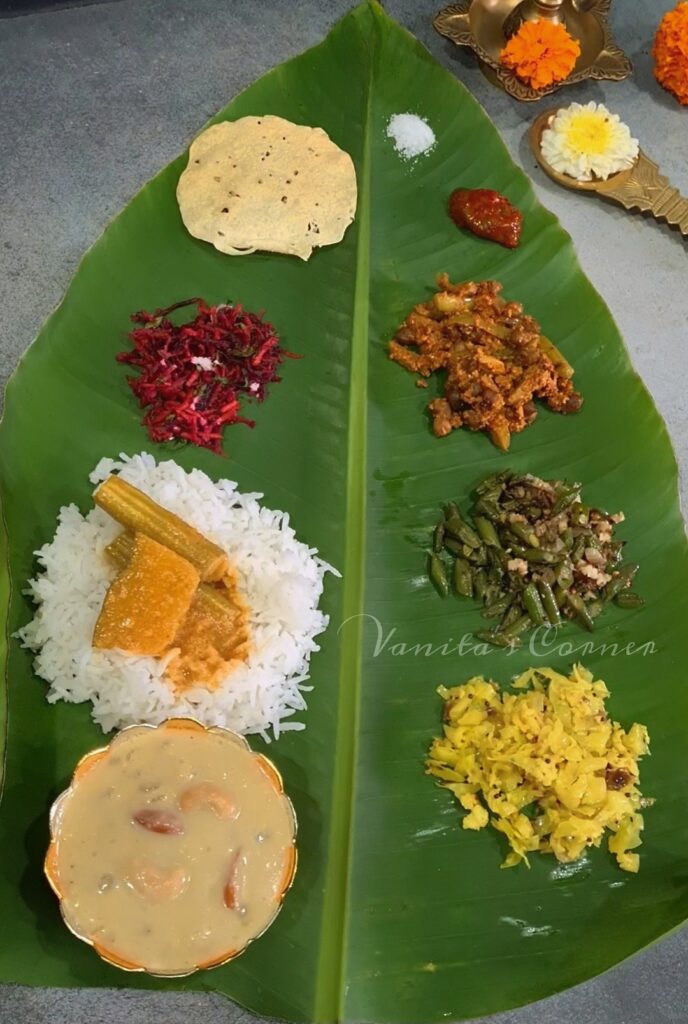 mangalorean janmashtami meal