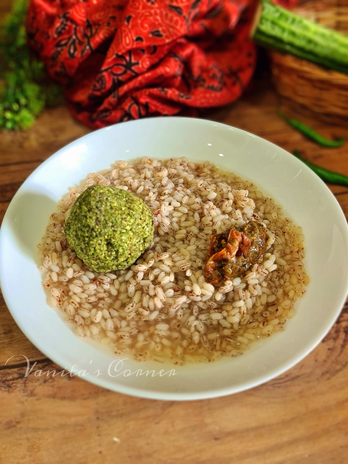 Ridge Gourd Peel Chutney - Vanita's Corner