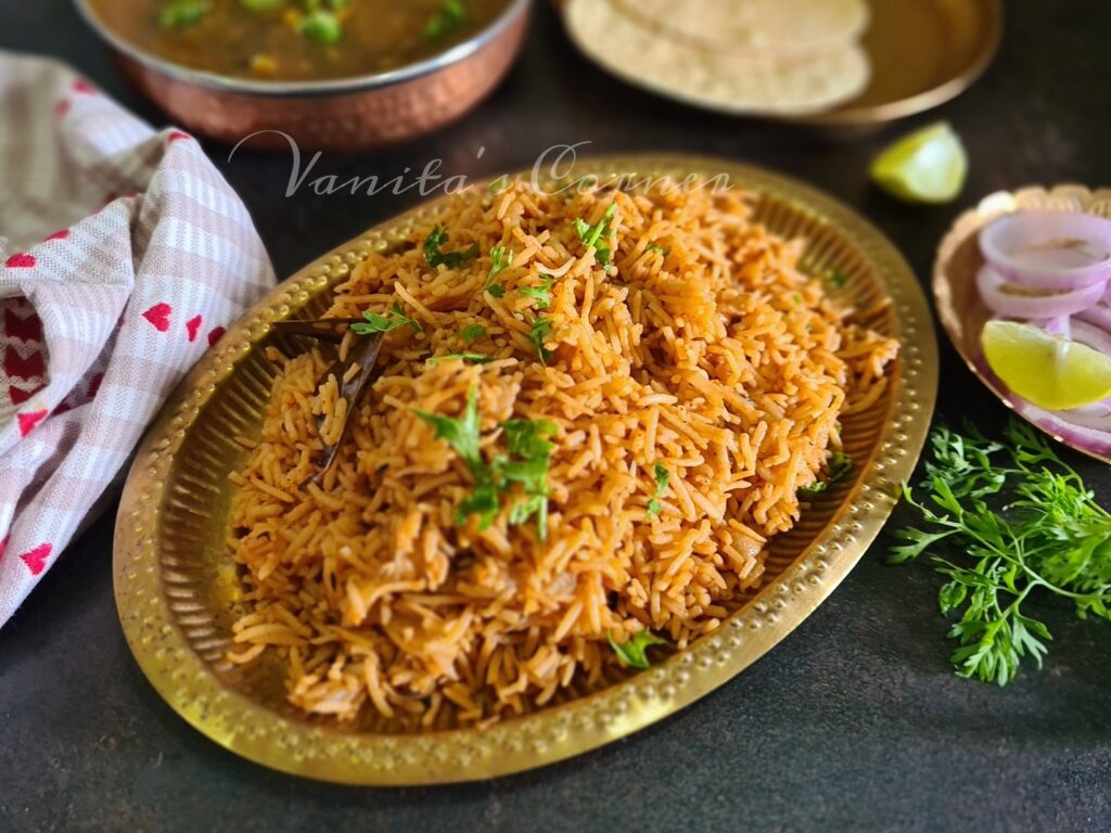 Sindhi Bhuga Chawal | Sindhi Bhuga Pulao | Sindhi Pulao - Vanita's Corner