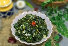 Drumstick leaves sabzi