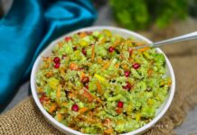 Barnyard millet salad