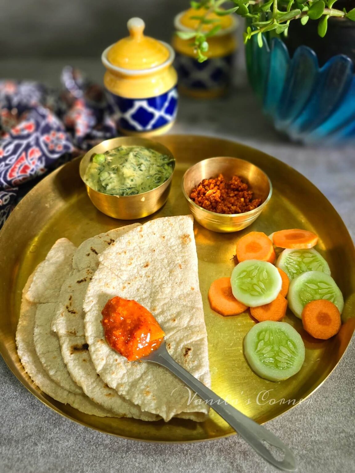 Jowar Roti | Jolada Rotti | Sorghum Roti - Vanita's Corner